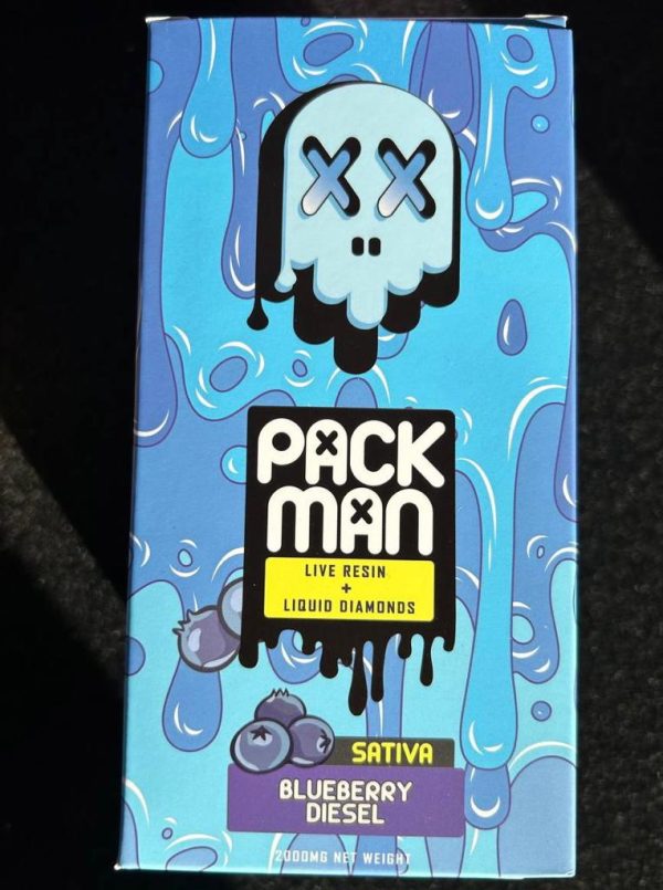 Pack Man Blueberry Diesel Disposable