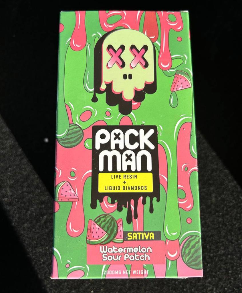 Pack Man Watermelon Sour Patch Disposable