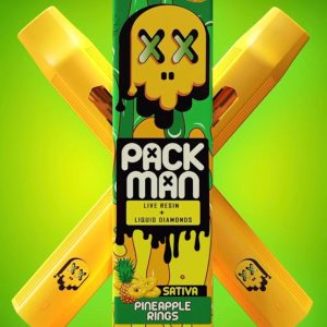 Pack Man Pineapple Rings Disposable