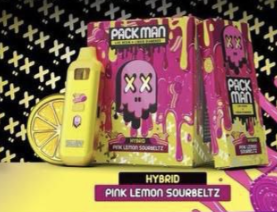 Packman Pink Lemon SourBeltz Gen 3 Disposable