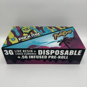 Packman x Party Boyz 3G Disposable + Infused Pre rolls